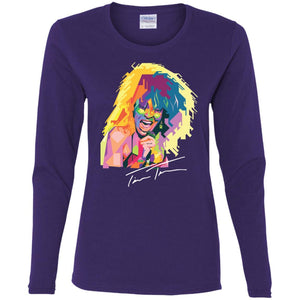 Tina Turner Mosaic | Long Sleeve Tee-Apparel-Swagtastic Gear