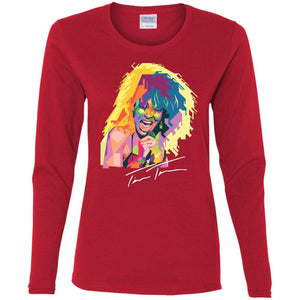 Tina Turner Mosaic | Long Sleeve Tee-Apparel-Swagtastic Gear