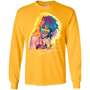 Tina Turner Mosaic | Long Sleeve Tee-Apparel-Swagtastic Gear