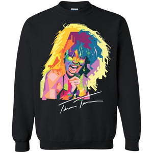 Tina Turner Mosaic | Sweatshirt or Hoodie-Apparel-Swagtastic Gear