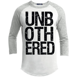 UNBOTHERED | 3/4 Sleeve Raglan Tee-Apparel-Swagtastic Gear