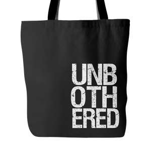 UNBOTHERED | Tote Bag-Tote Bags-Swagtastic Gear