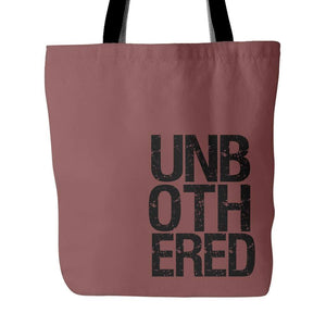 UNBOTHERED | Tote Bag-Tote Bags-Swagtastic Gear