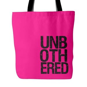 UNBOTHERED | Tote Bag-Tote Bags-Swagtastic Gear