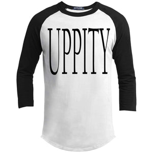 UPPITY | ?? Sleeve Raglan Tee-T-Shirts-Swagtastic Gear